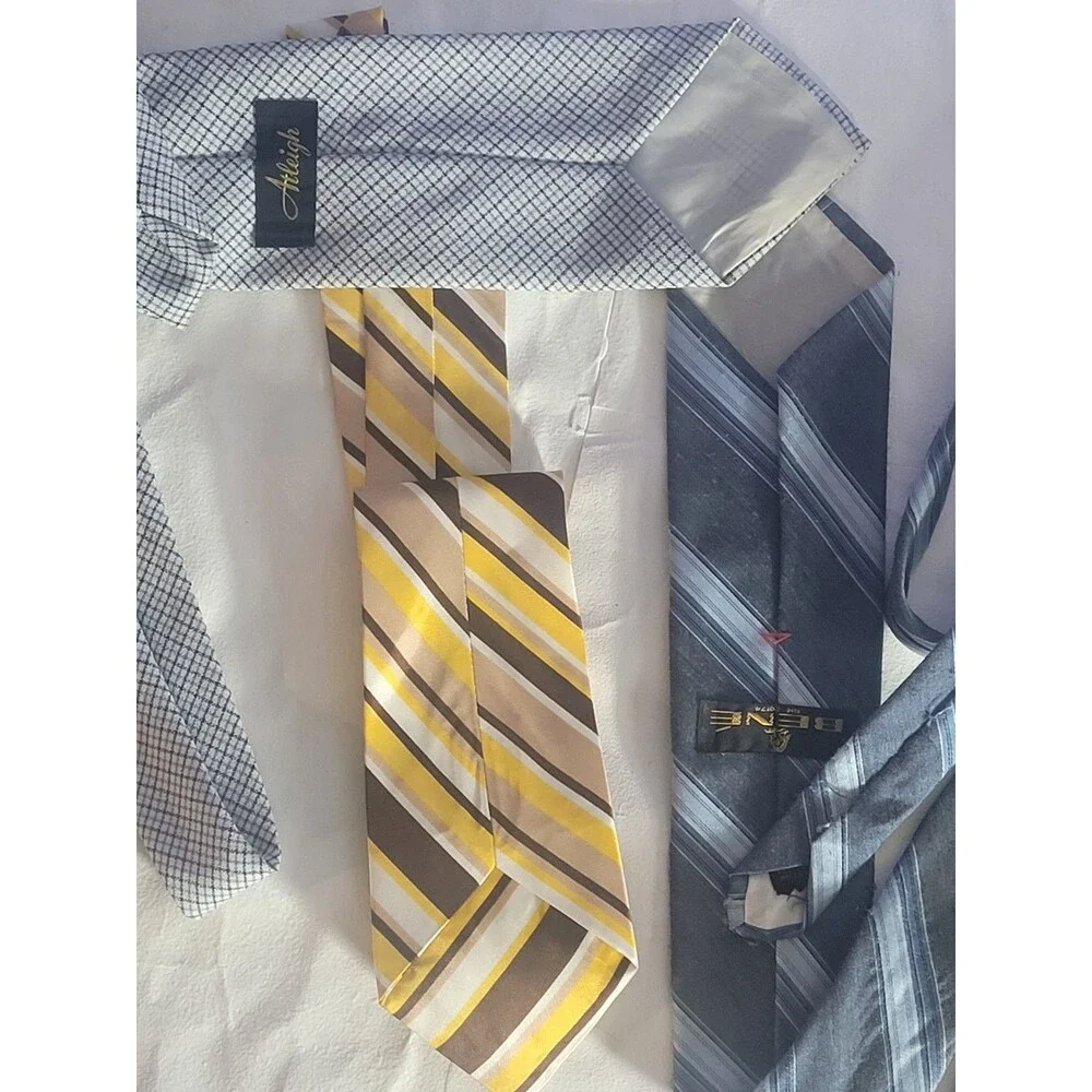 Bundle 12 Vintage Ties-Wembley Pietro di Como Superba 70s Retro Bundle.. #S101